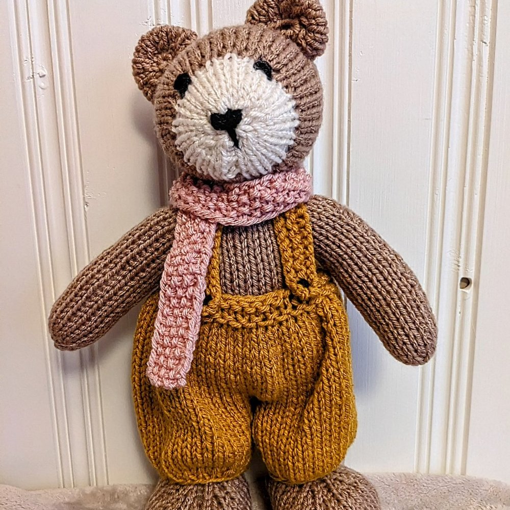 Meet Pol - Hand made Tricot baby birthday gift 13 inches
